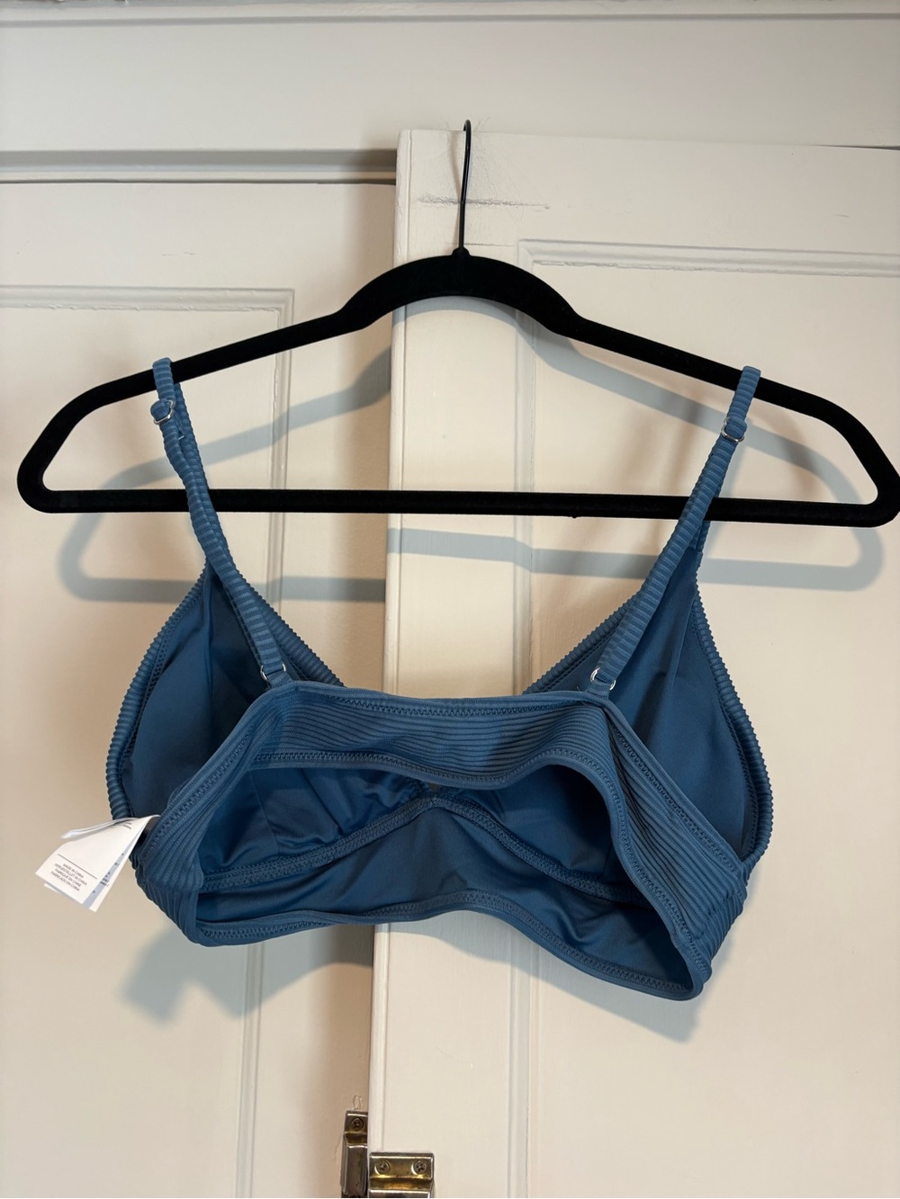 Cupshe Blue Ribbed Two-Piece Bikini Set - Picture 3 of 9